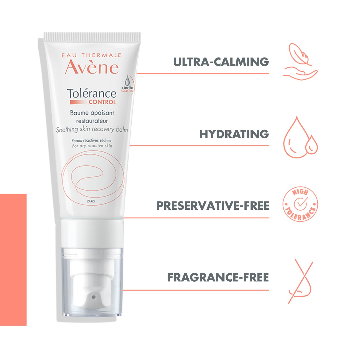 Avène Tolerance Control Soothing Skin Recovery Balm for Dry Sensitive Skin
