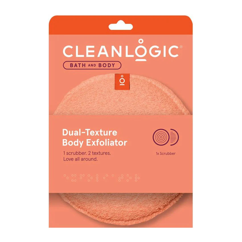 Cleanlogic Bath & Body Dual Texture Body Exfoliator - Sensitive Skin