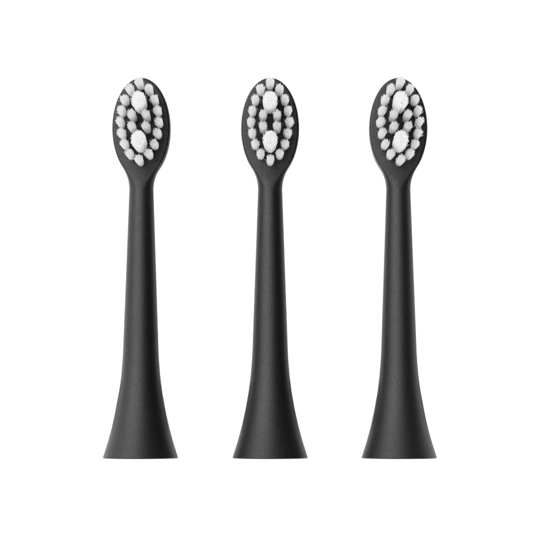 Spotlight Oral Care Sonic Toothbrush Replacement Head in Black