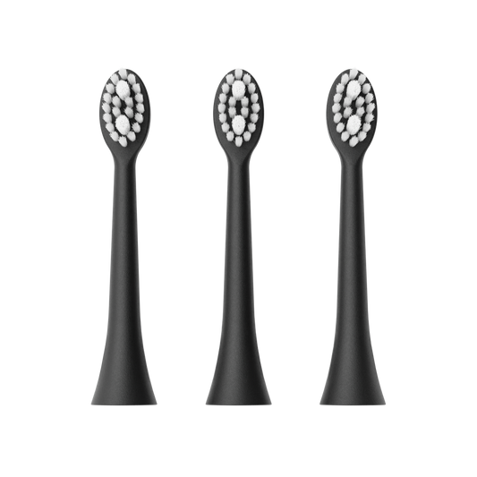 Spotlight Oral Care Sonic Toothbrush Replacement Head in Black