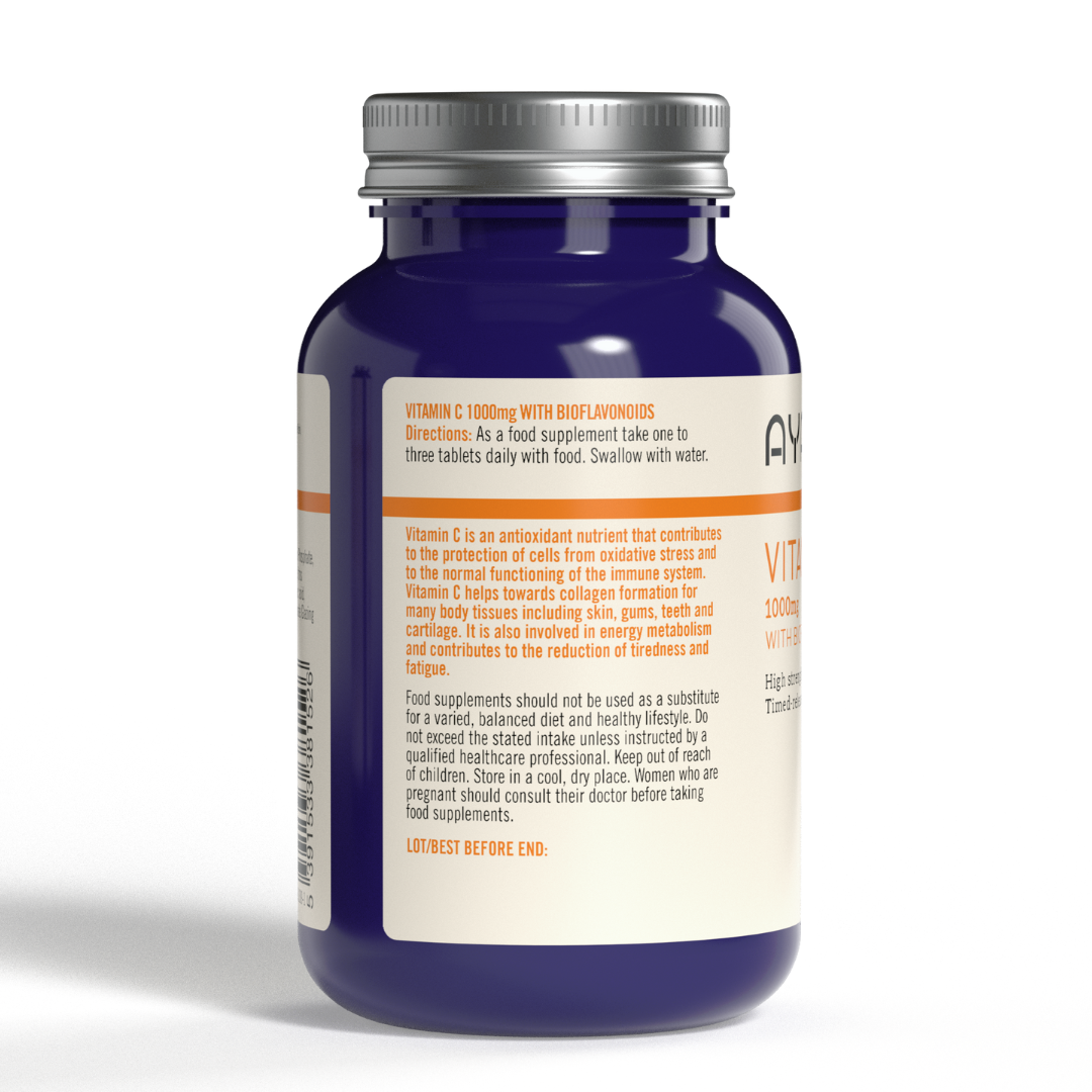 AYA Vitamin C 1000mg Tablets with Bioflavonoids Complex (60tabs)