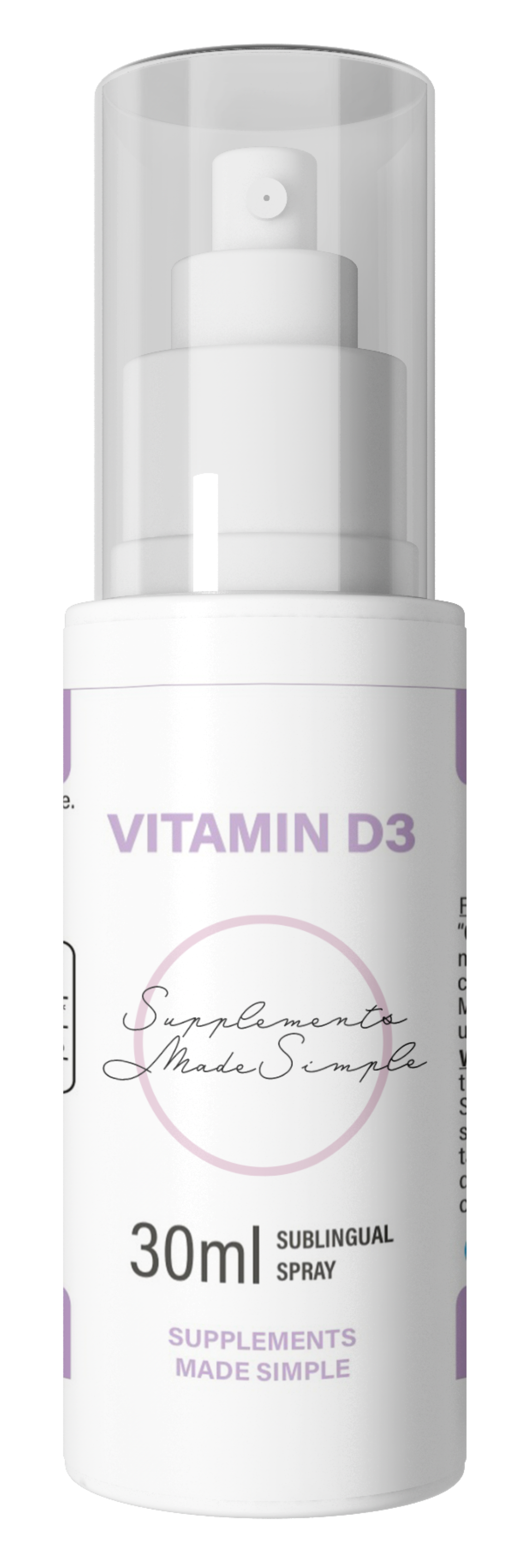 Supplements Made Simple Vitamin D3 Spray