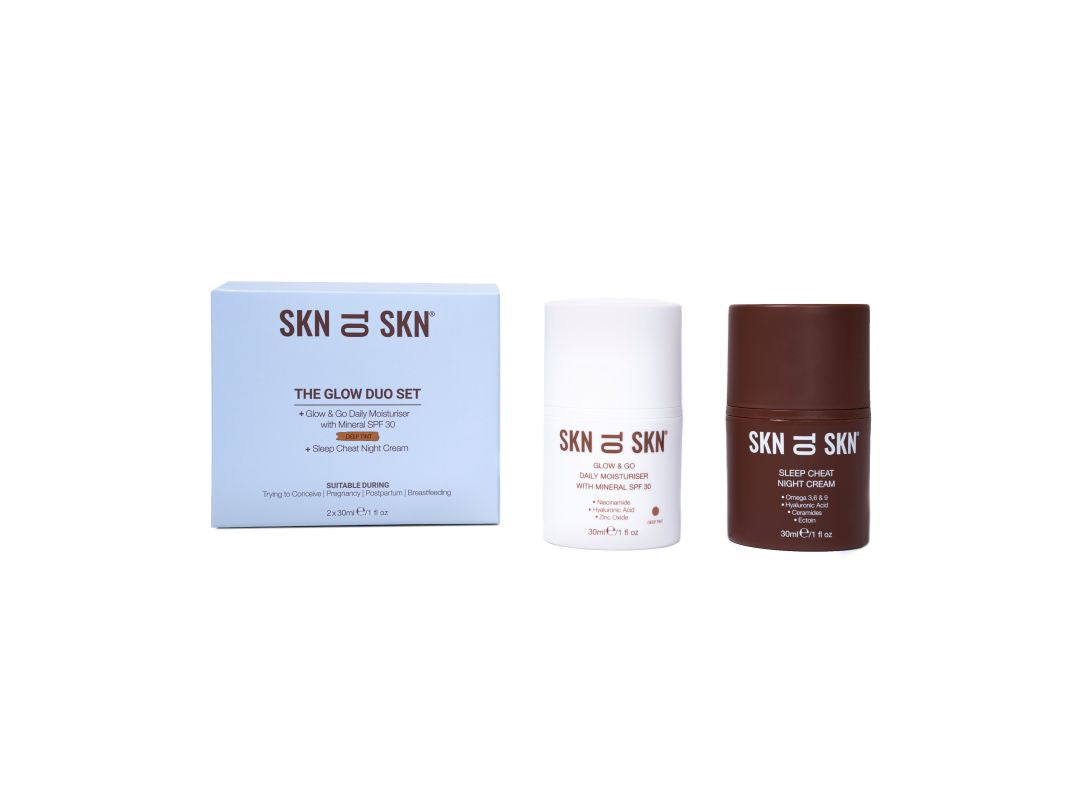 SKN TO SKN The Glow Duo Set - Dark Tint