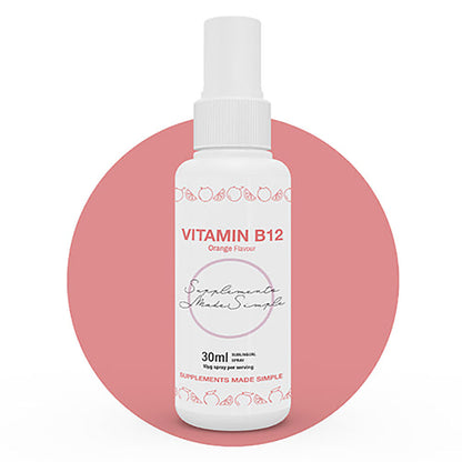 Supplements Made Simple Vitamin B12 Spray