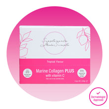 Load image into Gallery viewer, Supplements Made Simple Marine Collagen PLUS with Vitamin C Sachets Tropical Flavour 30 sachets
