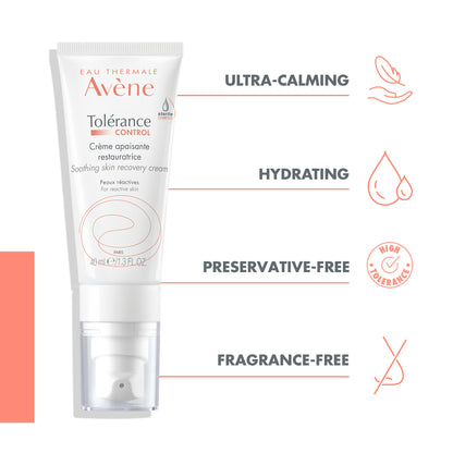 Avène Tolerance Control Soothing Skin Recovery Cream for Sensitive Skin