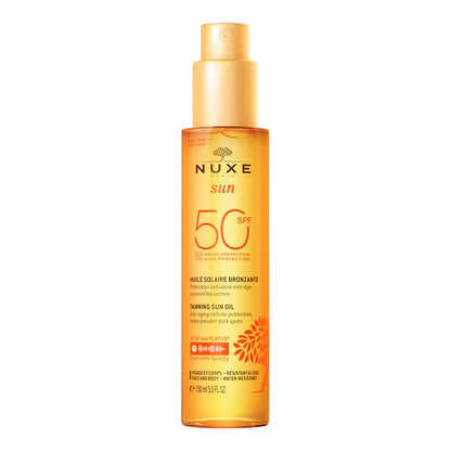 NUXE Sun Gold Tanning Sun Oil SPF50