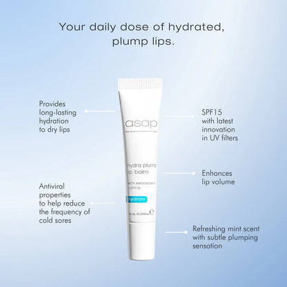 ASAP Skincare Hydra Plump Lip Balm + SPF15