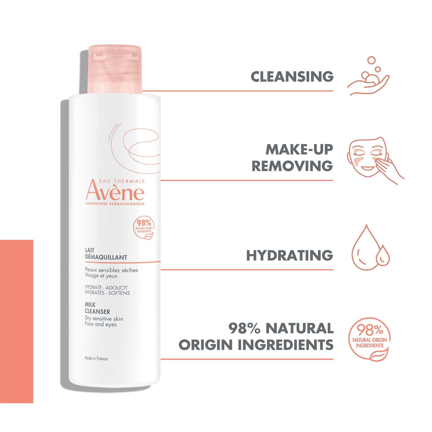 Avène Gentle Milk Cleanser