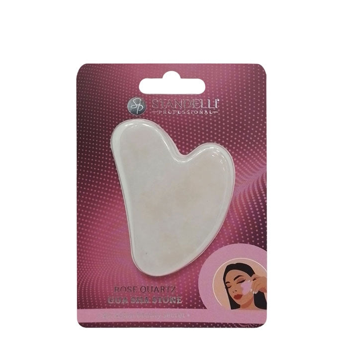 Standelli Stone Gua Sha Rose Quartz
