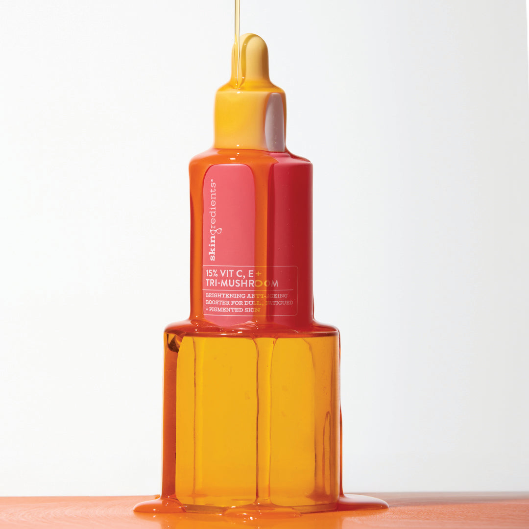 Skingredients 15% Vit C, E + Tri-Mushroom Serum