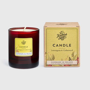 ﻿The Handmade Soap Company Lemongrass & Cedarwood Candle
