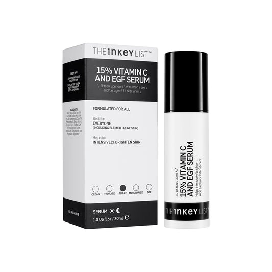 The Inkey List Vitamin C (15%) & EGF Serum