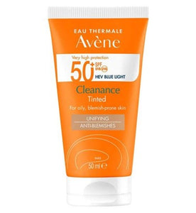 Avène Very High Protection Cleanance Tinted SPF50+ Sun Cream for Blemish-prone skin 50ml