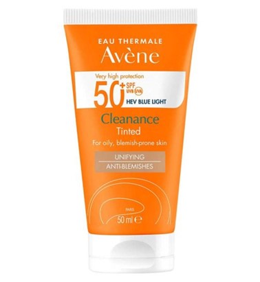 Avène Very High Protection Cleanance Tinted SPF50+ Sun Cream for Blemish-prone skin 50ml