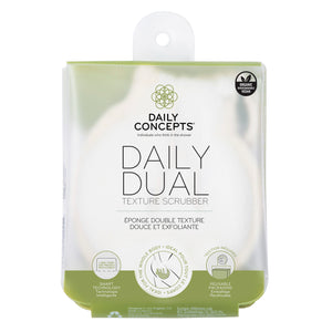 daily concepts dual texture scrubber