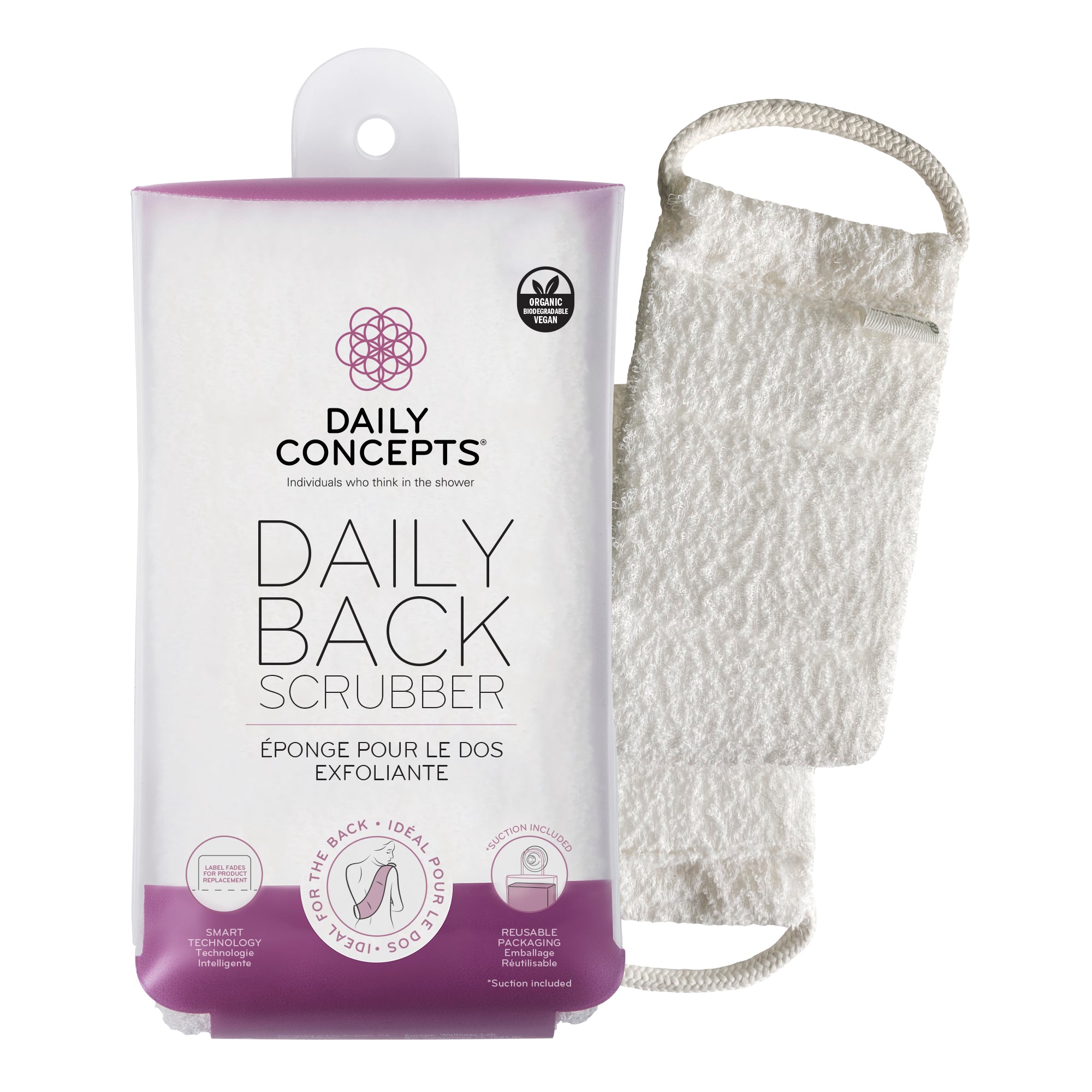 Daily concepts 15-piece face & body exfoliating scrubber deals set