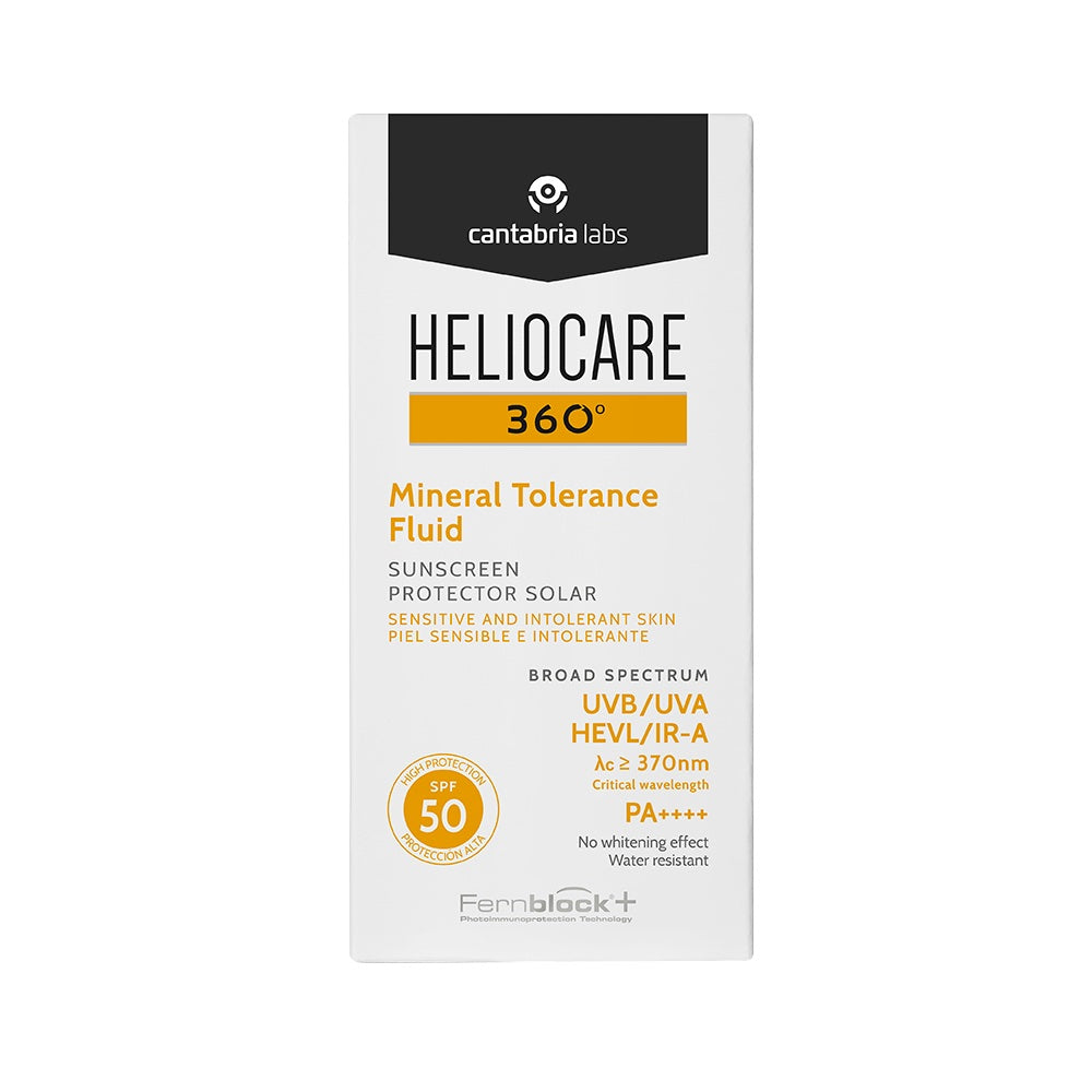 Heliocare 360 Mineral Tolerance