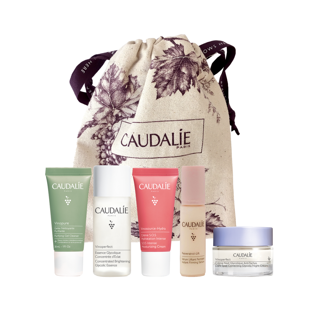 Caudalie Gift Bag with 5 Minis