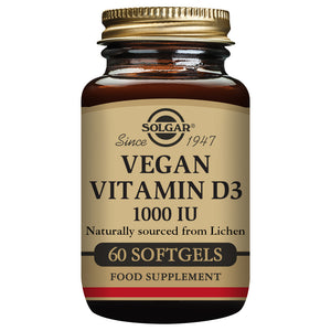 Solgar Vegan Vitamin D3 1000IU (60 capsules) 12536740