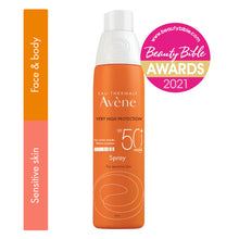 Load image into Gallery viewer, avene very high protection spray spf 50 +
