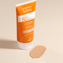 Load image into Gallery viewer, Avène Very High Protection Tinted Sun Cream SPF50+ for Dry Sensitive Skin 50ml
