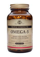 Load image into Gallery viewer, Solgar Omega 3 Triple Strength Supplement

