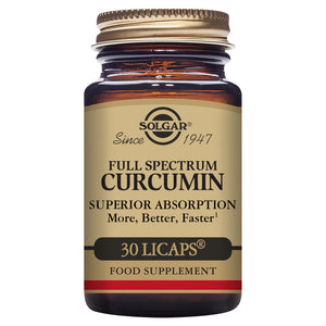 Solgar Full Spectrum Curcumin Supplement (30 Soft Gels) 12546031